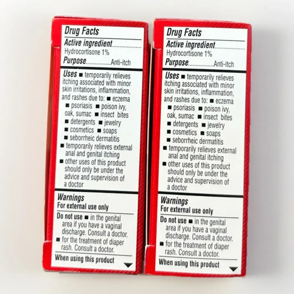 Cortizone-10 Maximum Strength Hydrocortisone 1% Ointment 1oz (2 Pack) Exp 3/2028